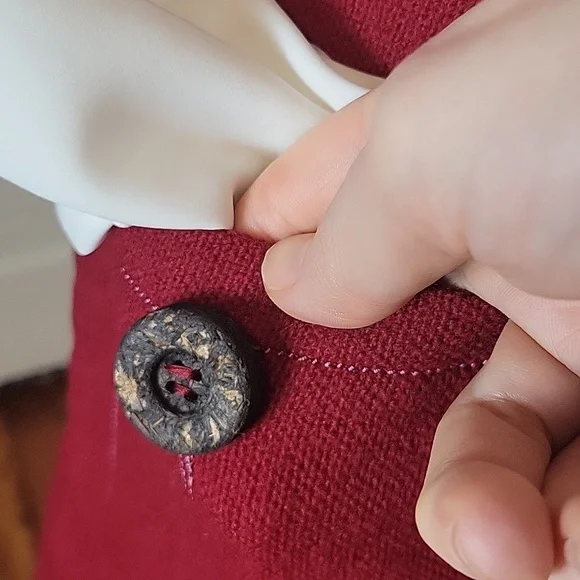 Vintage Red Pocket Dress - Picture 5 of 14